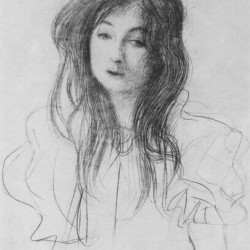 Girl with long hair
